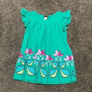 Tea collection green flower dress